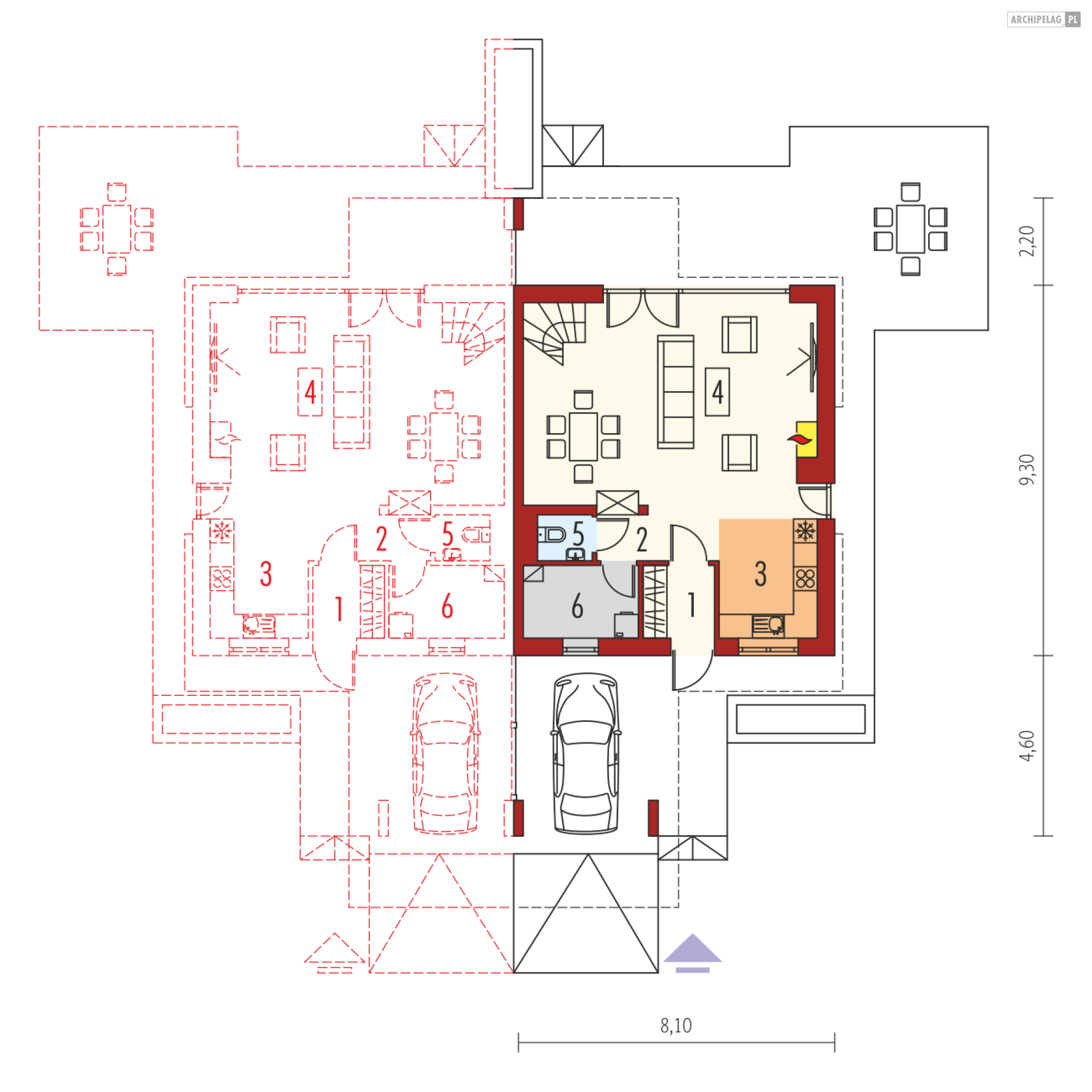 Oliwier z wiatą (bliźniak)