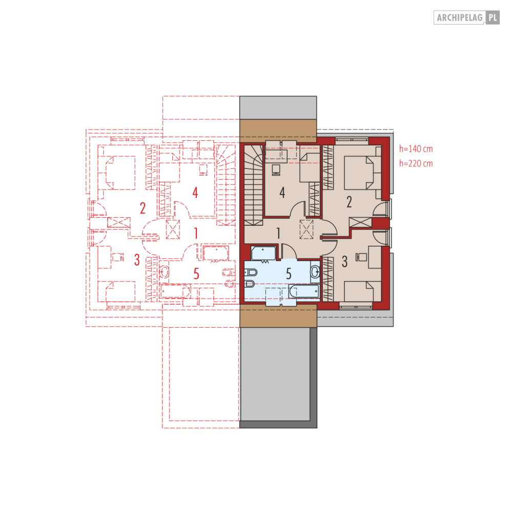 Oliwier z wiatą (bliźniak)