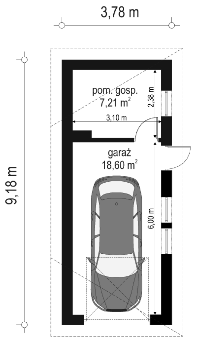 Garaż BG04