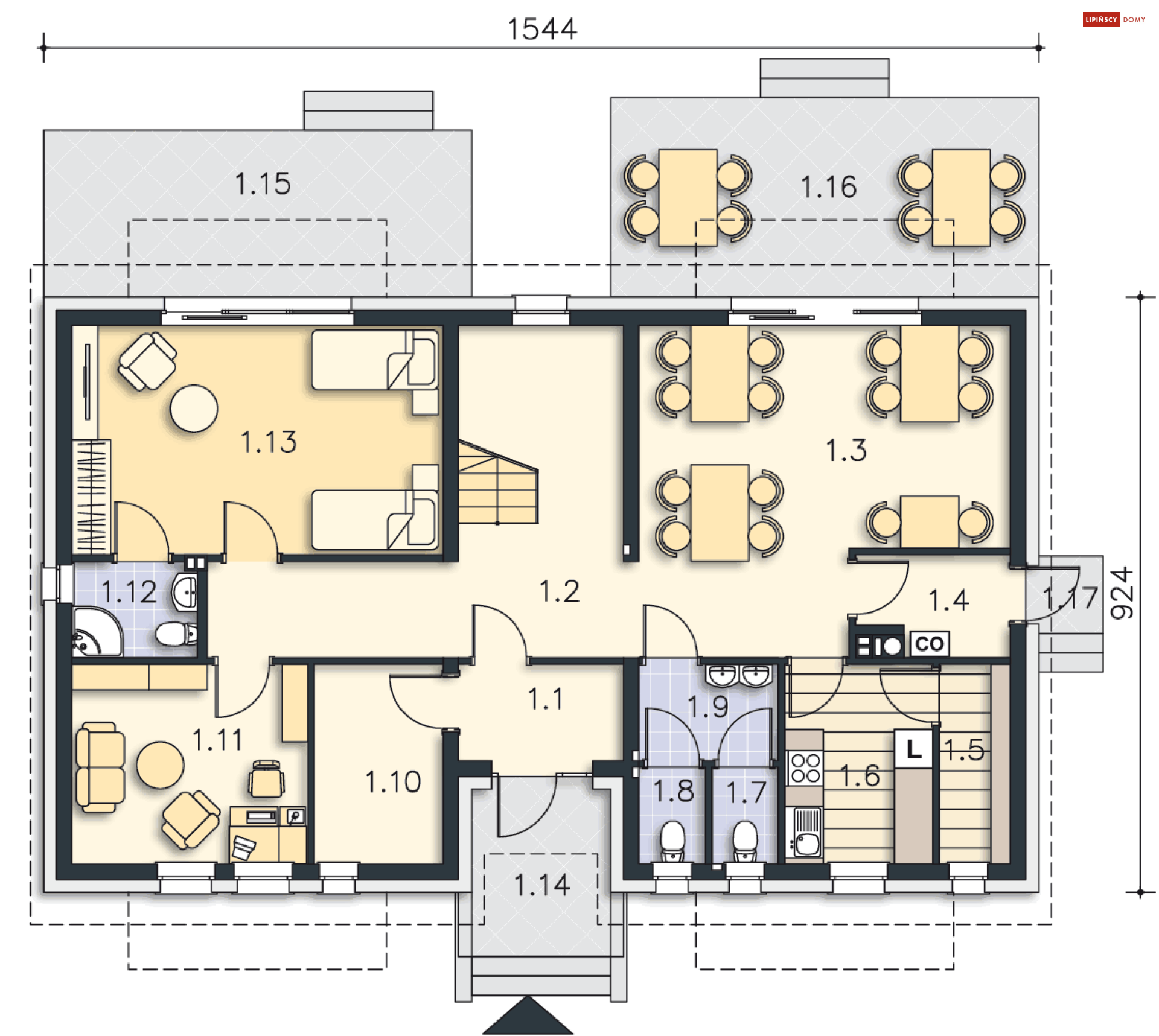 Budynek agroturystyczny Brzoza (LMPS01)