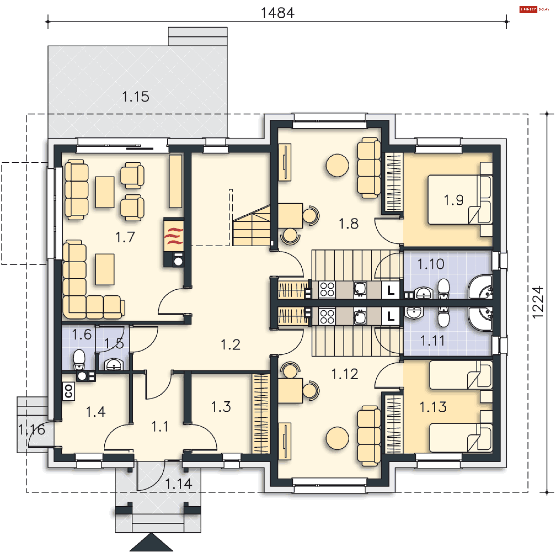 Budynek agroturystyczny Dąb (LMPS02)