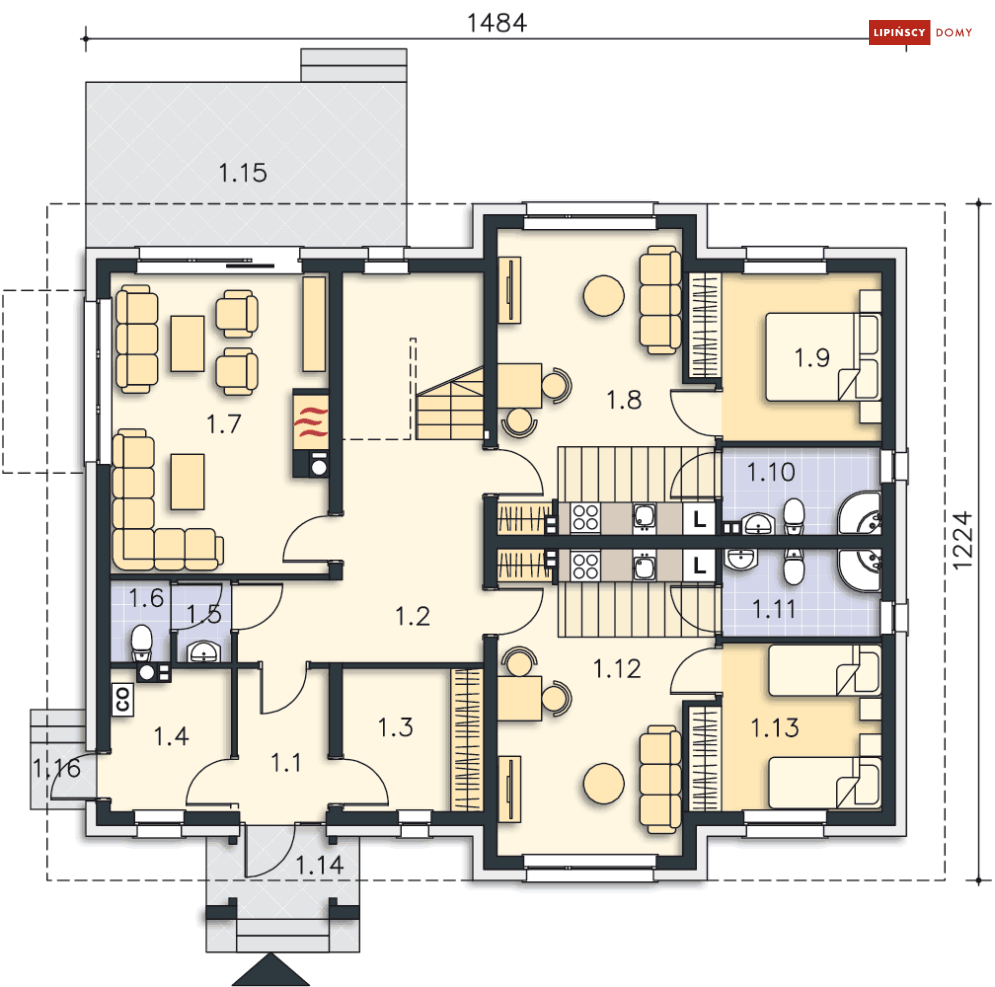 Budynek agroturystyczny Dąb (LMPS02)