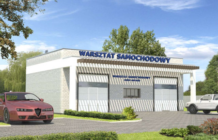 Budynek usługowy Speedway (G34)