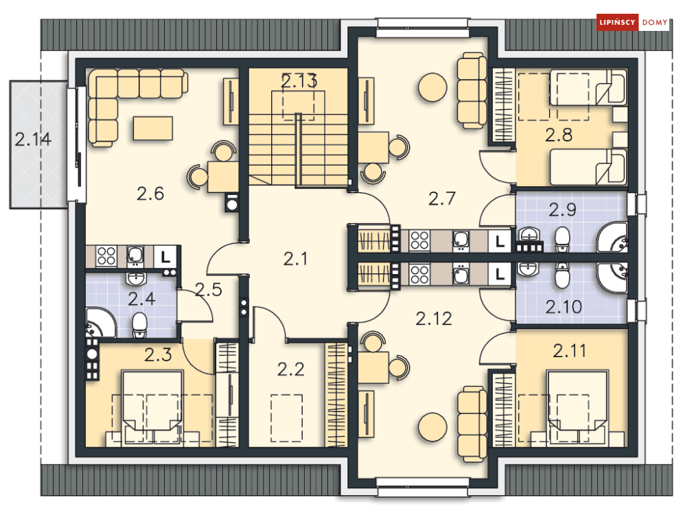 Budynek agroturystyczny Dąb 2 (LMPS02a)