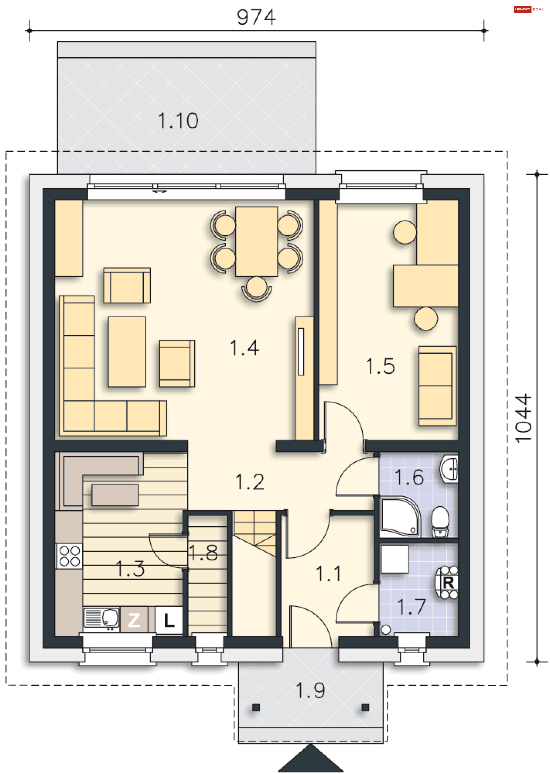 Valletta Pasywny 6 (LDP06)