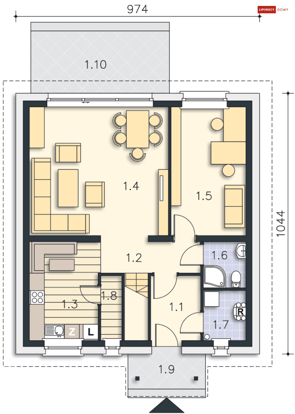 Valletta Pasywny 6 (LDP06)