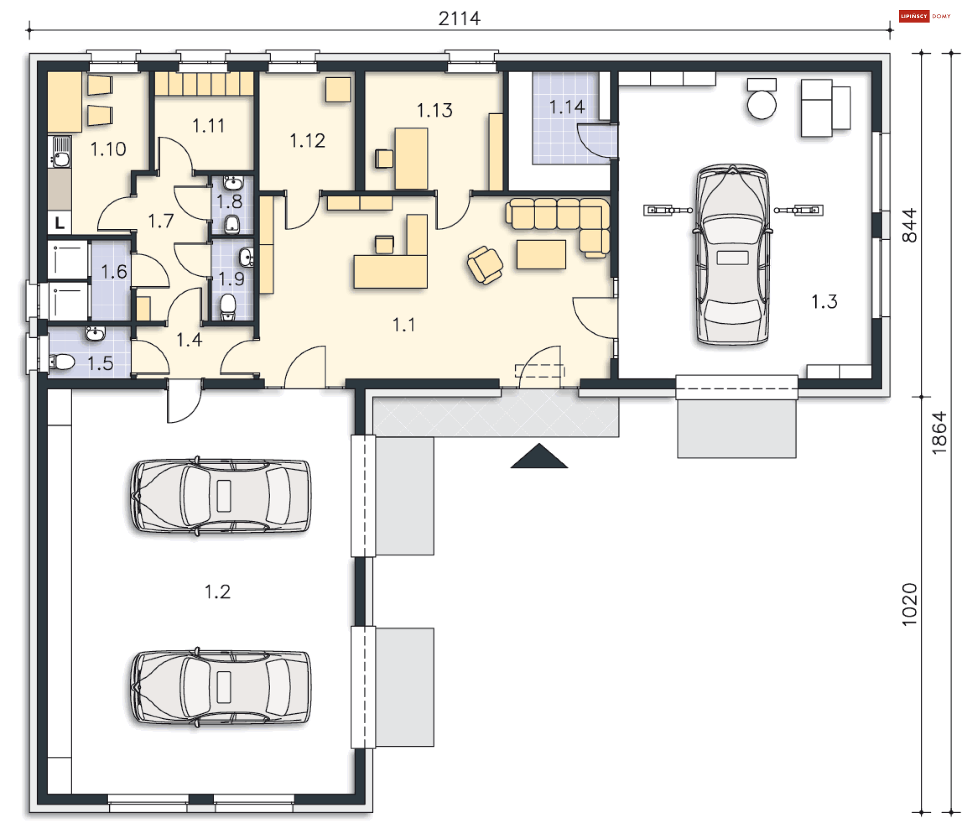 Budynek usługowy Monaco (GW01)