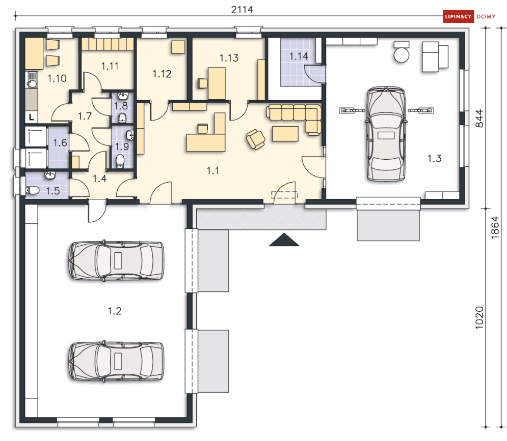 Budynek usługowy Monaco (GW01)