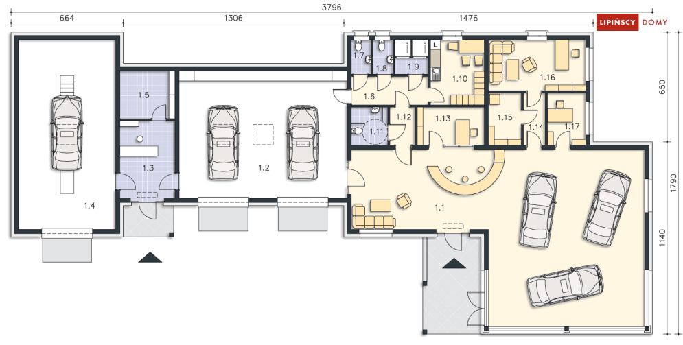 Budynek usługowy Dakar (GW02)