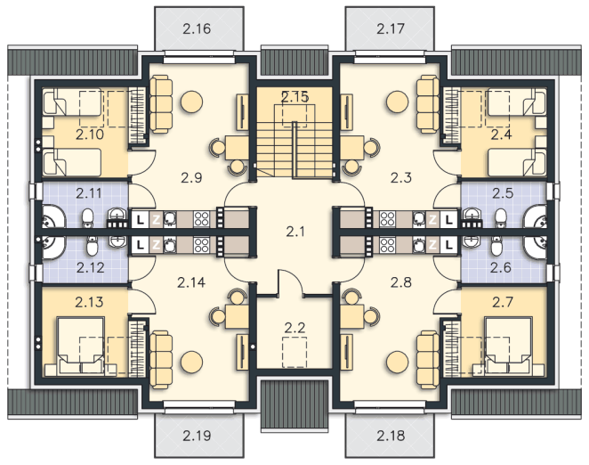 Budynek agroturystyczny Dąb 3 (LMPS02b)
