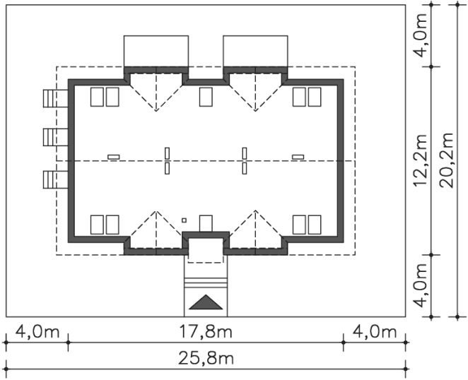 Budynek agroturystyczny Dąb 3 (LMPS02b)
