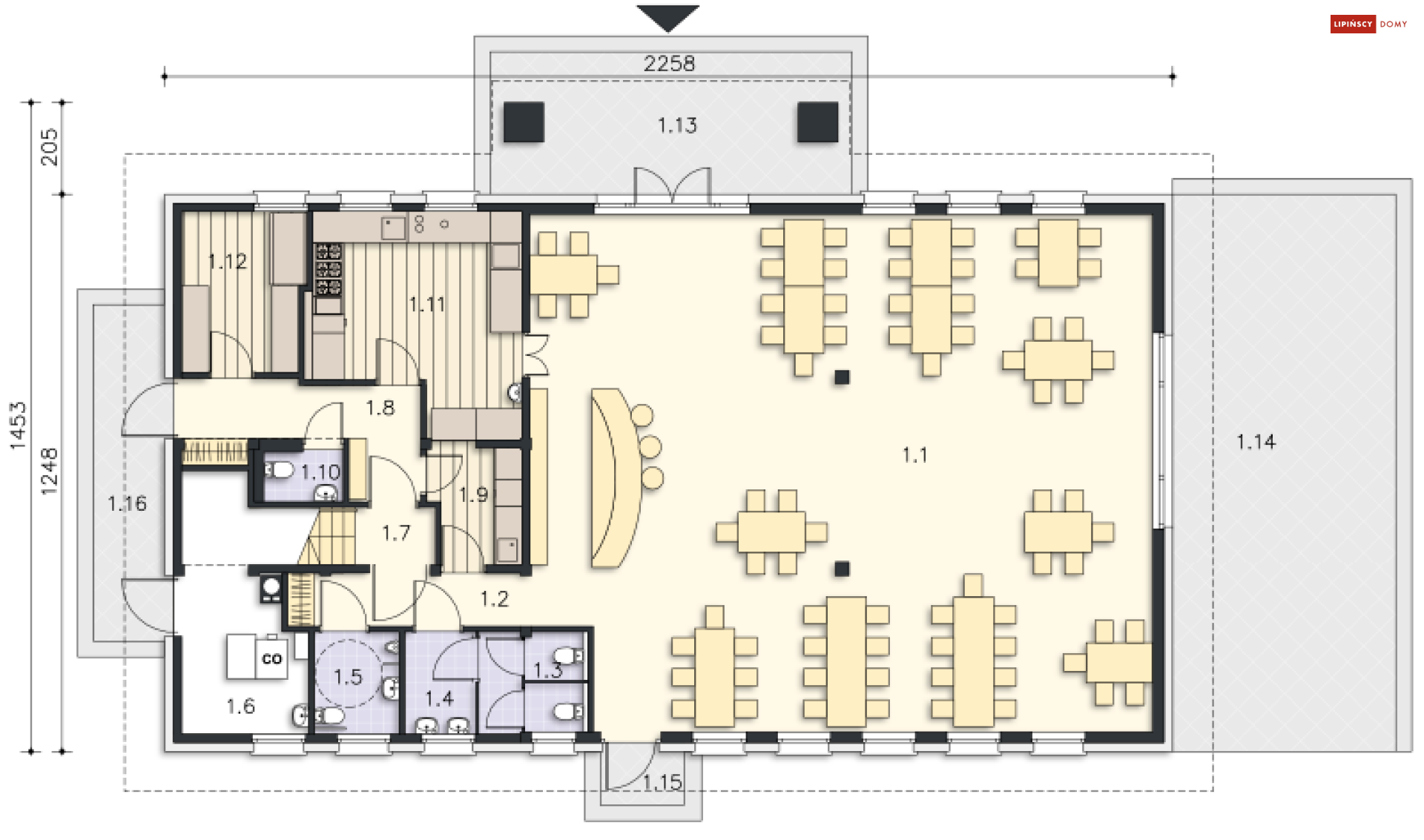 Budynek usługowy Orzeł II (DCU01a)