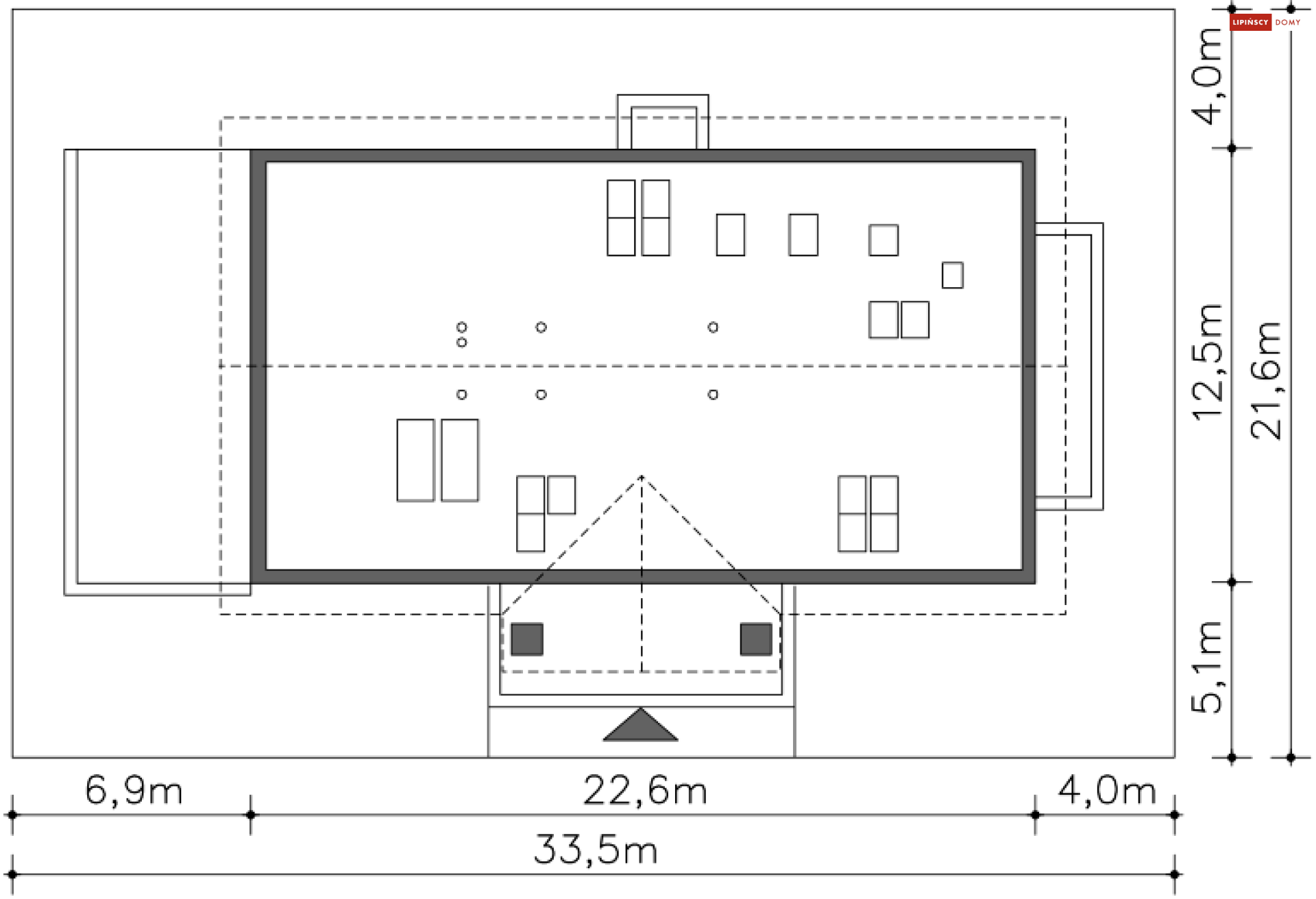 Budynek usługowy Orzeł II (DCU01a)