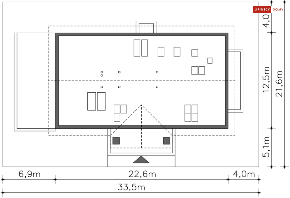 Budynek usługowy Orzeł II (DCU01a)