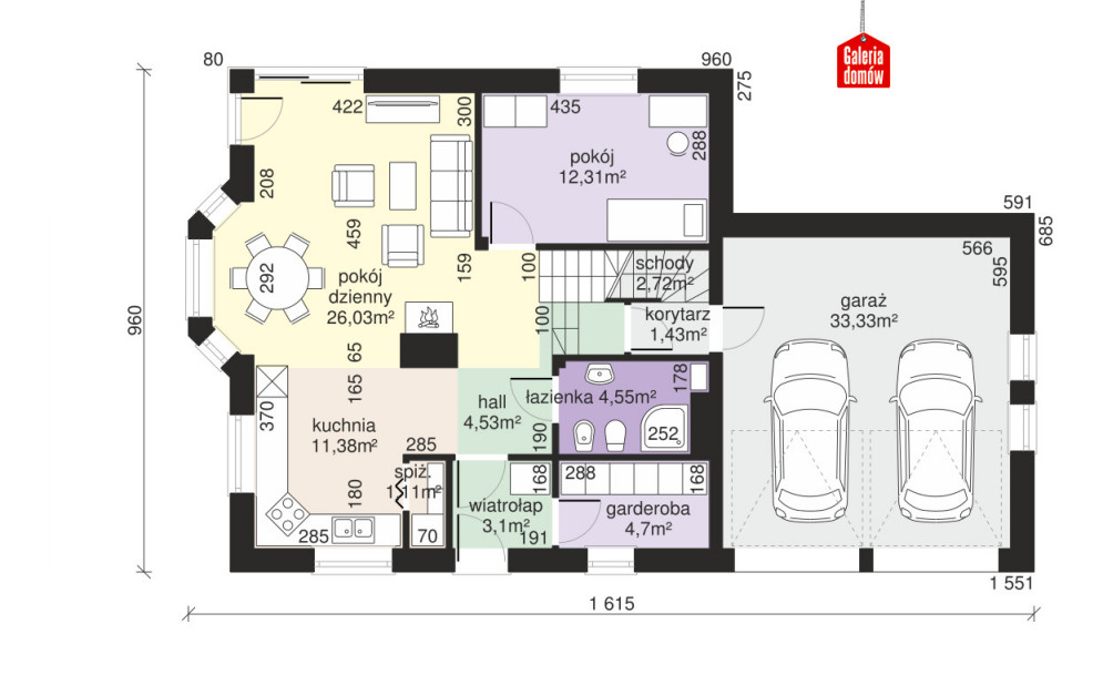 Dom przy Cyprysowej 15 P
