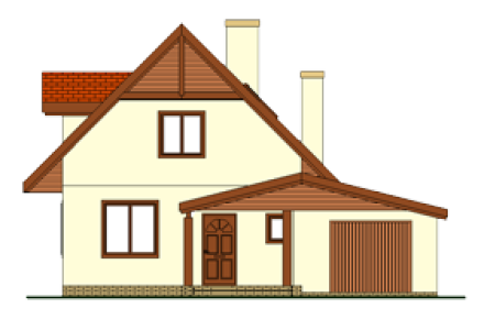 D03 z garażem wariant C