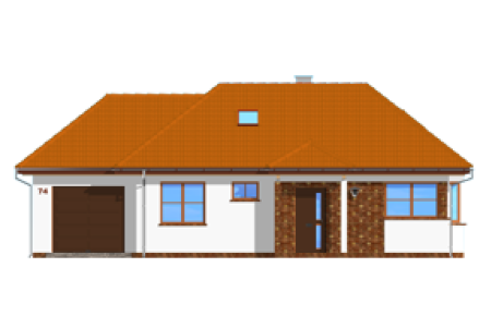 Klejnot z garażem wariant B