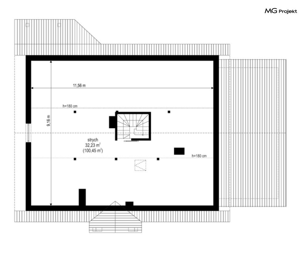 Niezapominajka z garażem