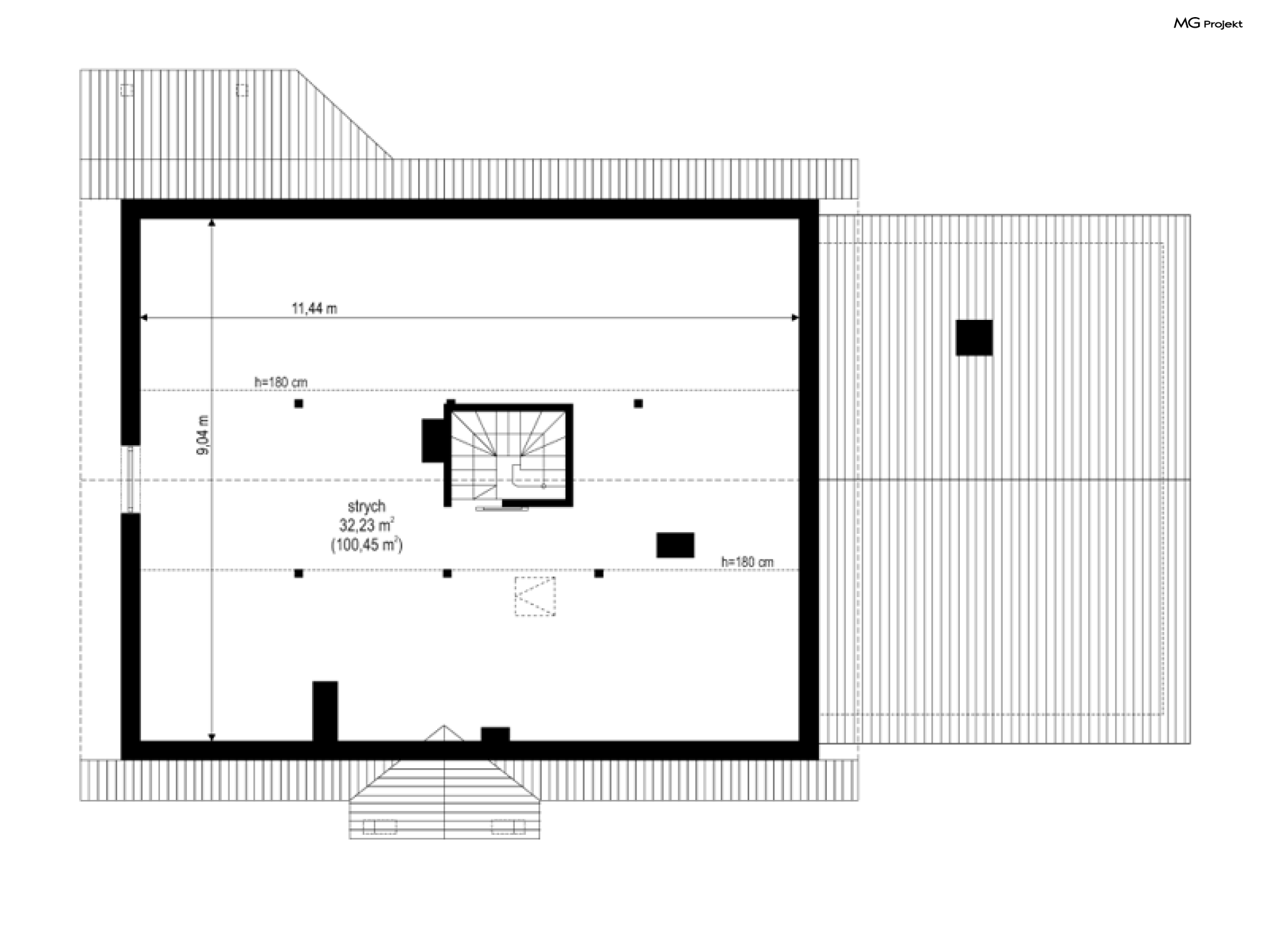 Niezapominajka z garażem 2