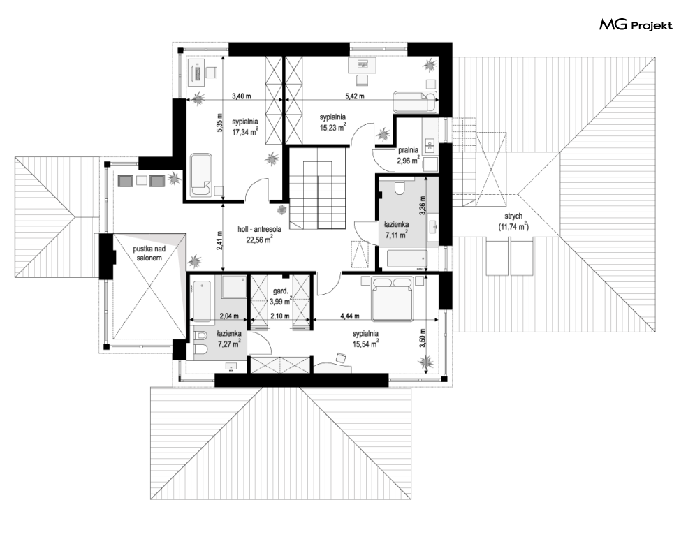 Dom z Widokiem 3 wariant B