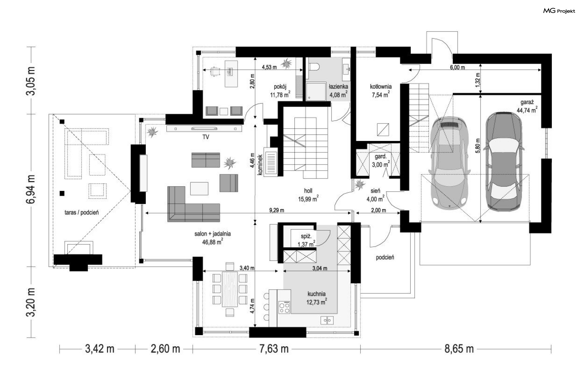 Dom z Widokiem 3 wariant E