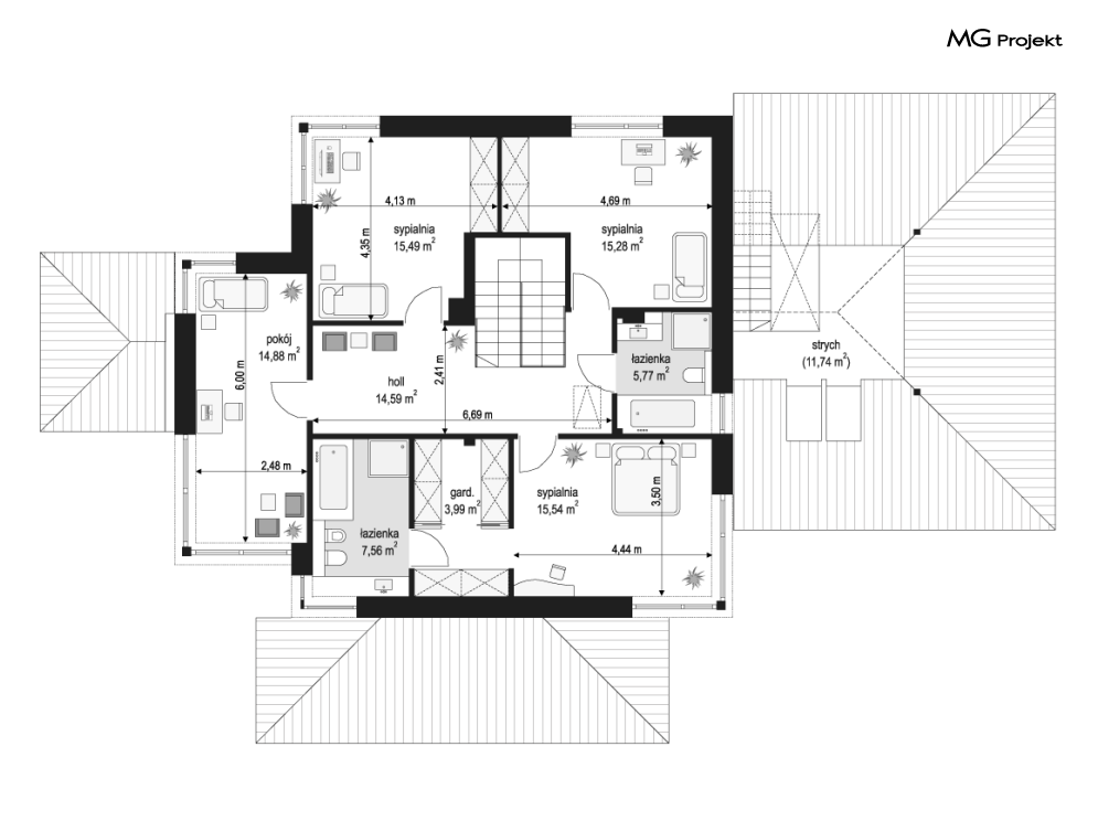 Dom z Widokiem 3 wariant G