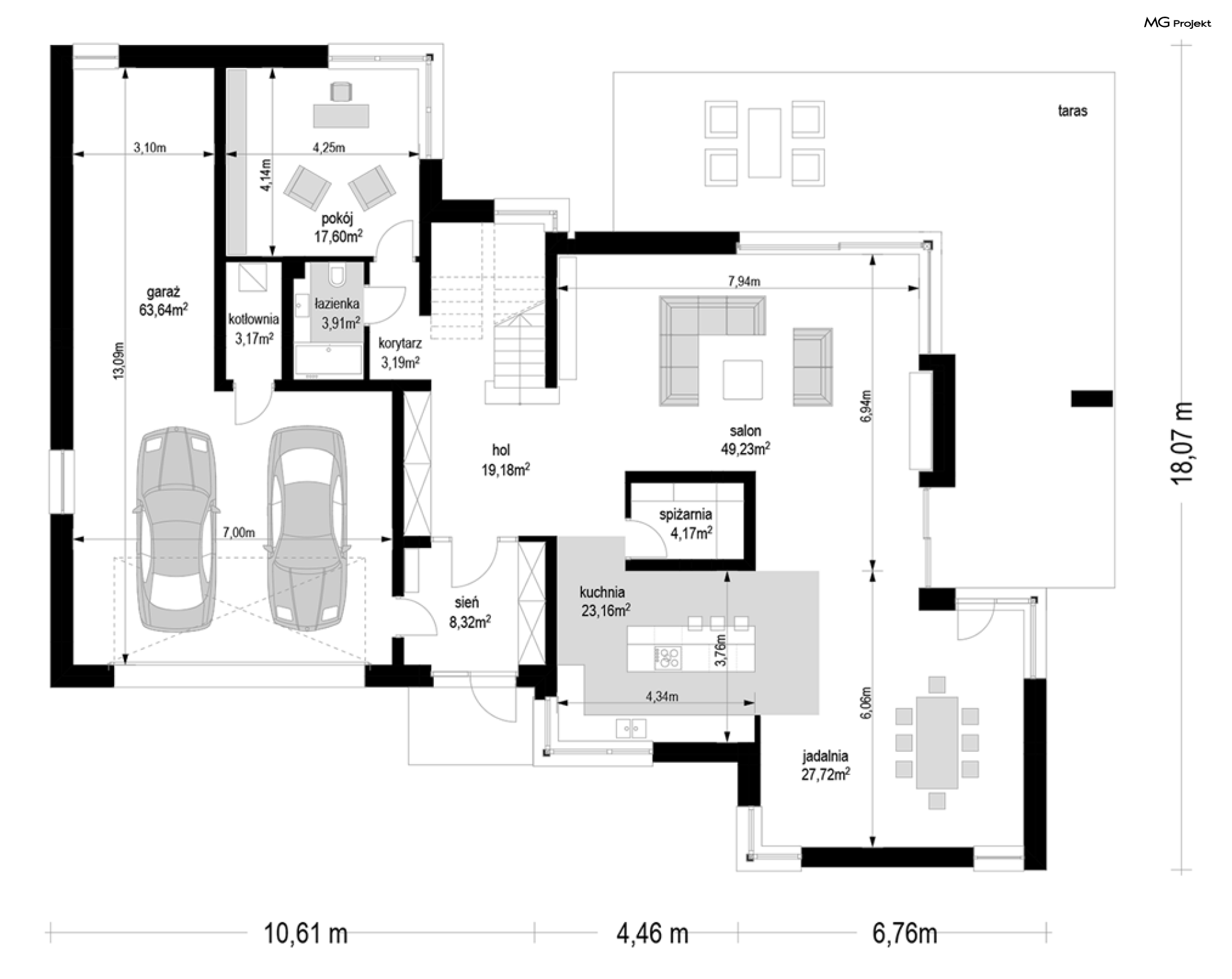 Spokojny zakątek wariant B
