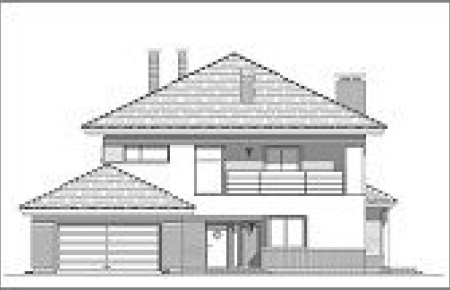 Willa na Borowej wariant E