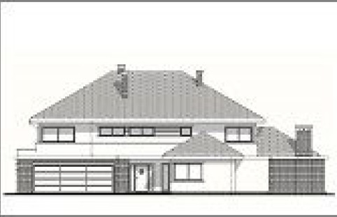 Willa z basenem wariant C