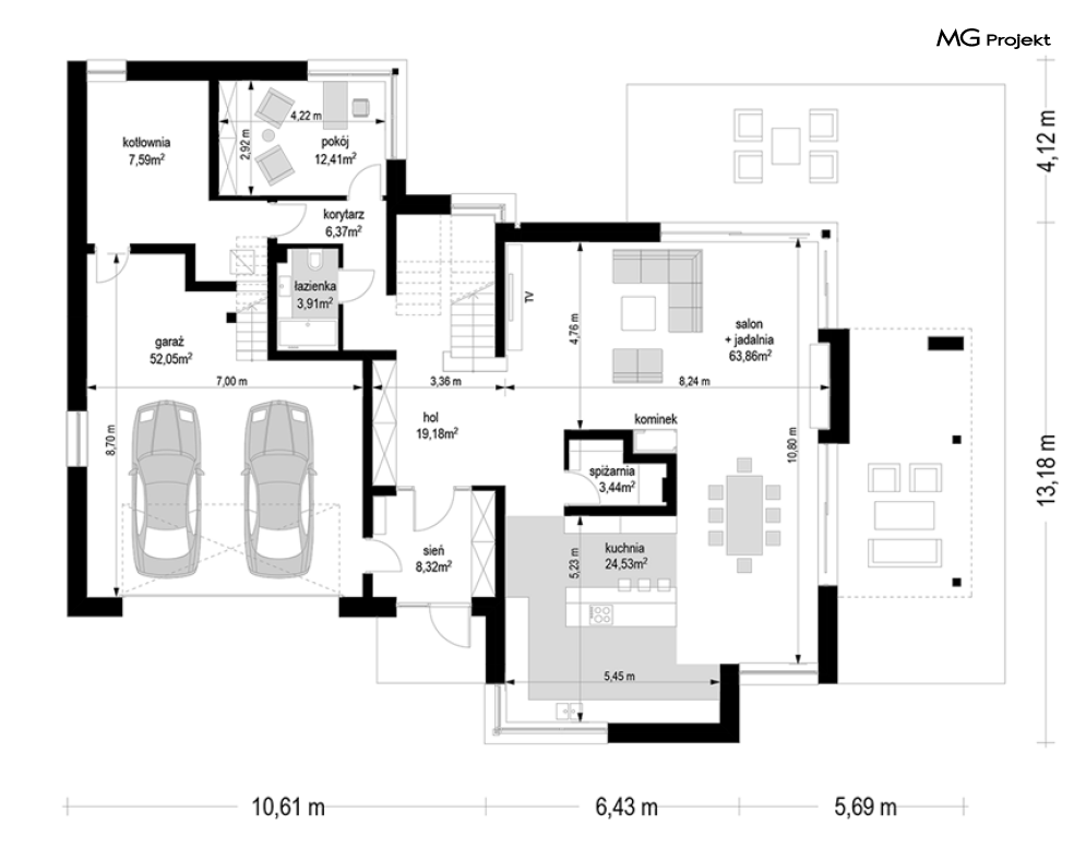 Spokojny zakątek wariant C