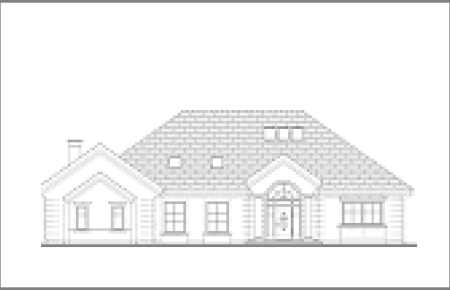 Rezydencja parkowa 3 wariant H