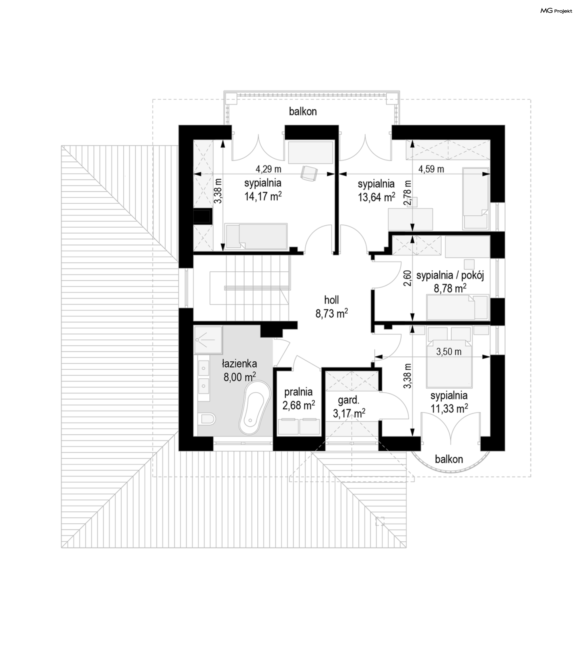 Willa diamentowa wariant B