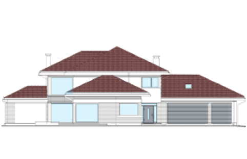 Dom z widokiem wariant P