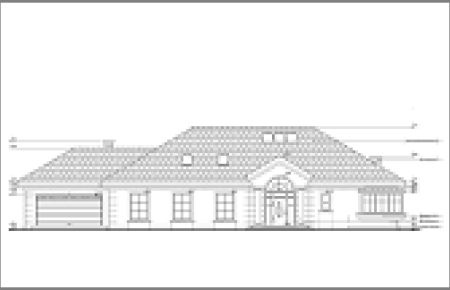 Rezydencja parkowa 3 wariant J