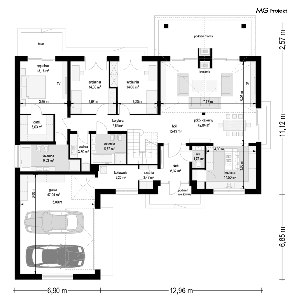 Willa Parkowa 4 wariant B