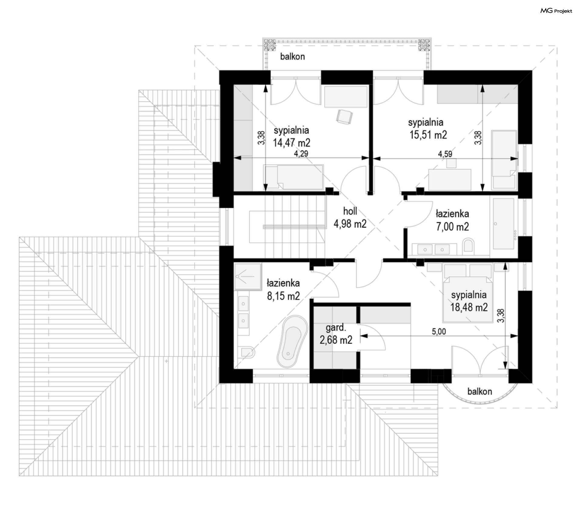 Willa diamentowa wariant D