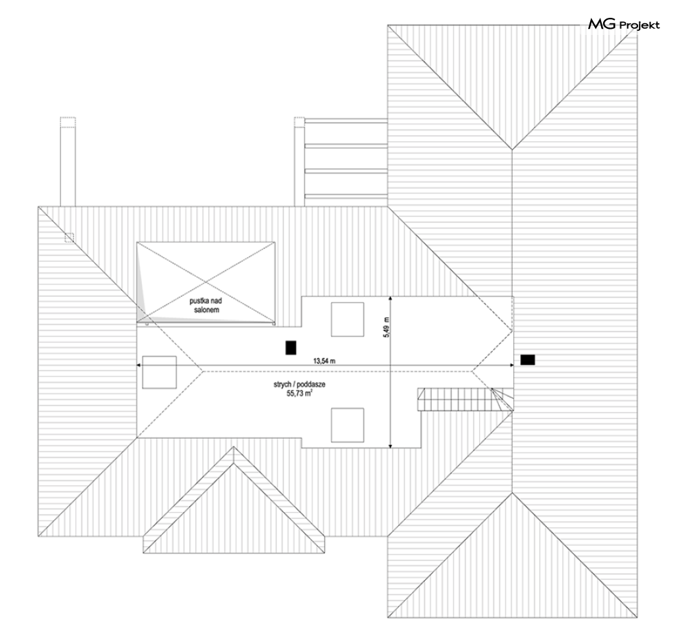 Willa Parterowa wariant D