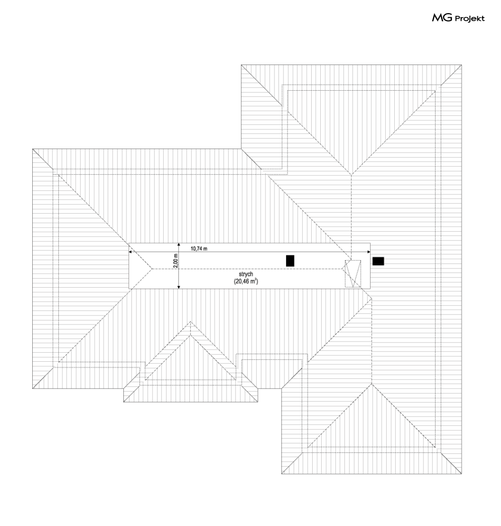 Willa Parterowa 2  wariant D