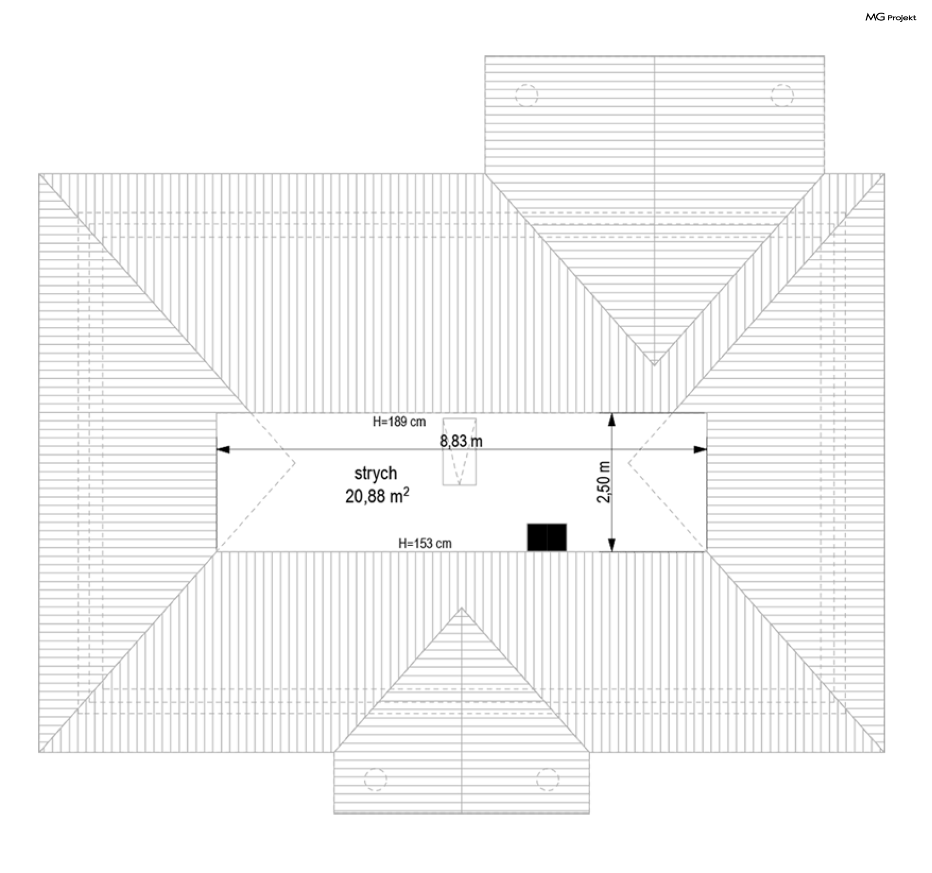 Dom na Dębowej wariant B