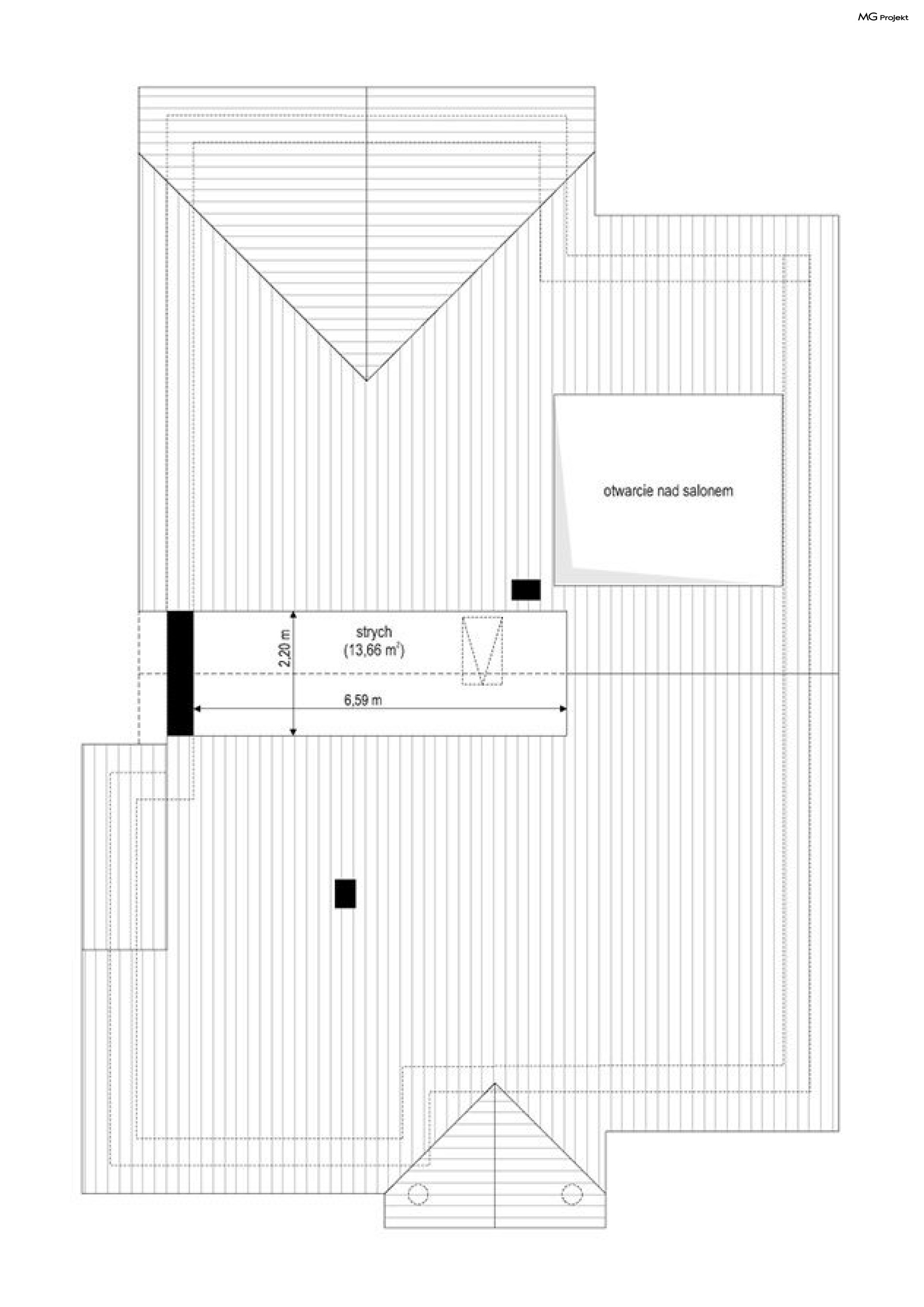 Parterowy Wąski wariant B