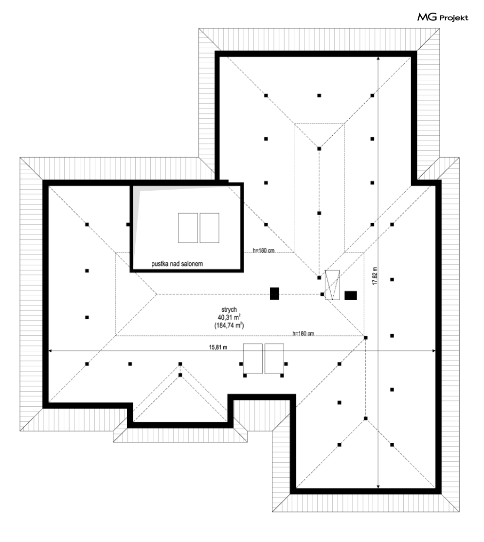 Willa Parterowa 3 wariant B